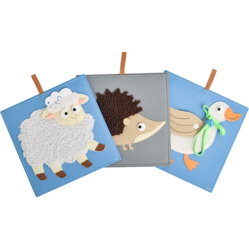 2Kids Toys Sensory Pictures Animals slikanica 6 kos