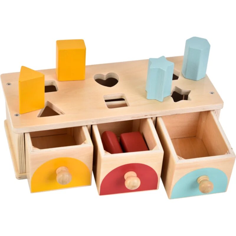 2Kids Toys Shape Sorting Box aktivnostna igrača 12m+ 10 kos