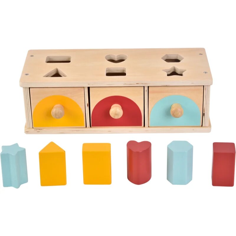 2Kids Toys Shape Sorting Box aktivnostna igrača 12m+ 10 kos