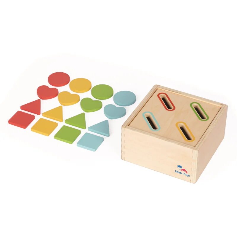 2Kids Toys Sorting Shapes and Colors aktivnostna igrača 12m+ 1 kos
