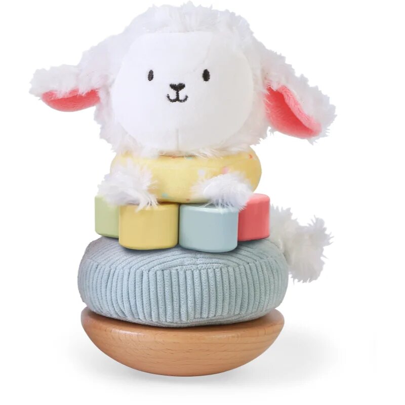 2Kids Toys Stacking Tower Toy Sheep natikanka z obročki 18m+ 5 kos