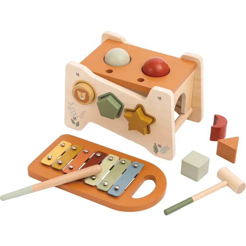 2Kids Toys Xylophone Hammering Toy ksilofon 2 v 1 12m+ 1 kos