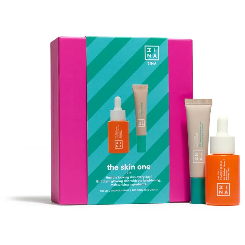 3INA Kit The Skin One darilni set za osvetlitev kože