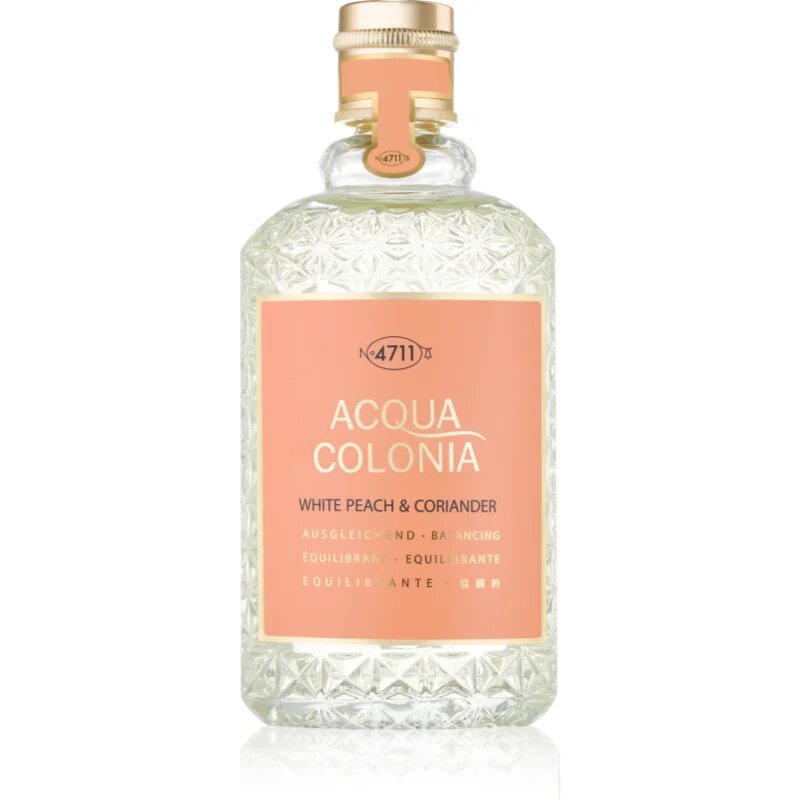 4711 Acqua Colonia White Peach & Coriander kolonjska voda uniseks 170 ml