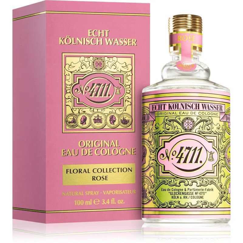 4711 Floral Collection Rose kolonjska voda uniseks 100 ml