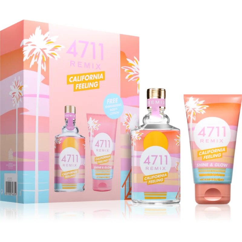 4711 Remix California Feeling darilni set za ženske 1 kos