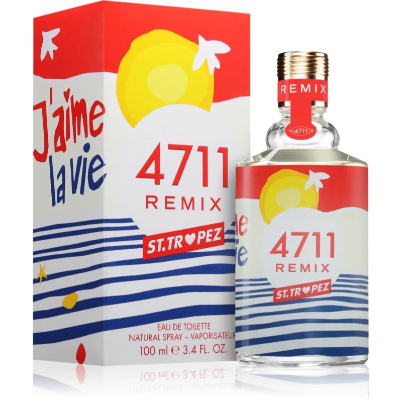 4711 Remix St. Tropez toaletna voda uniseks 100 ml