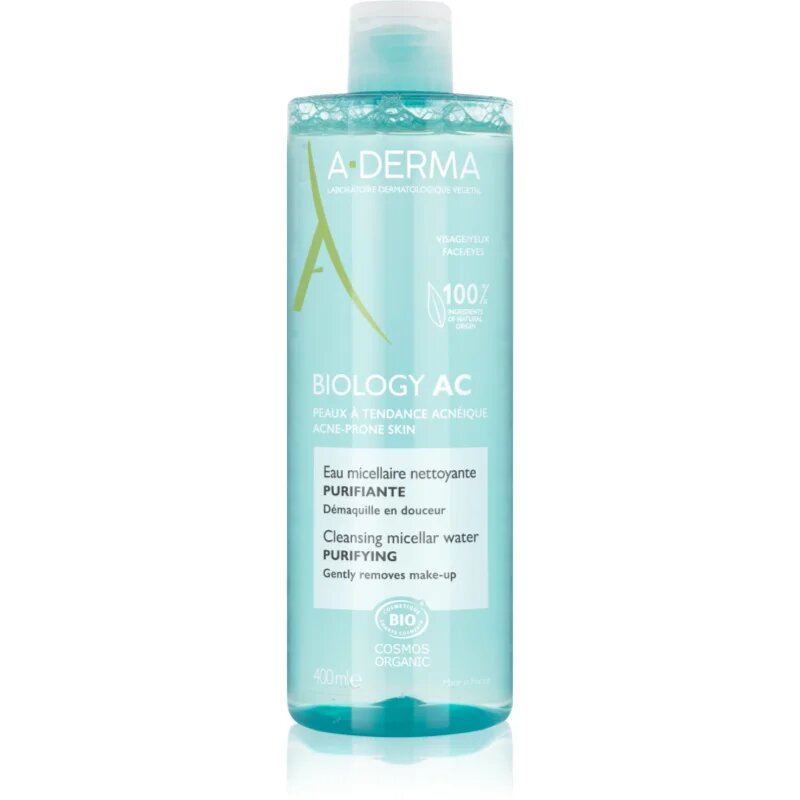 A-Derma Biology AC čistilna micelarna voda 400 ml