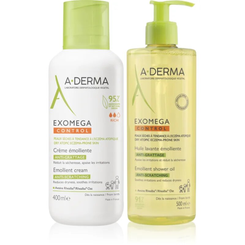 A-Derma Exomega set za suho in atopijsko kožo