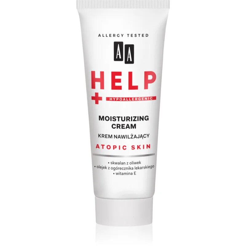 AA Cosmetics Help Atopic Skin vlažilna krema za suho in atopijsko kožo brez dišav 50 ml