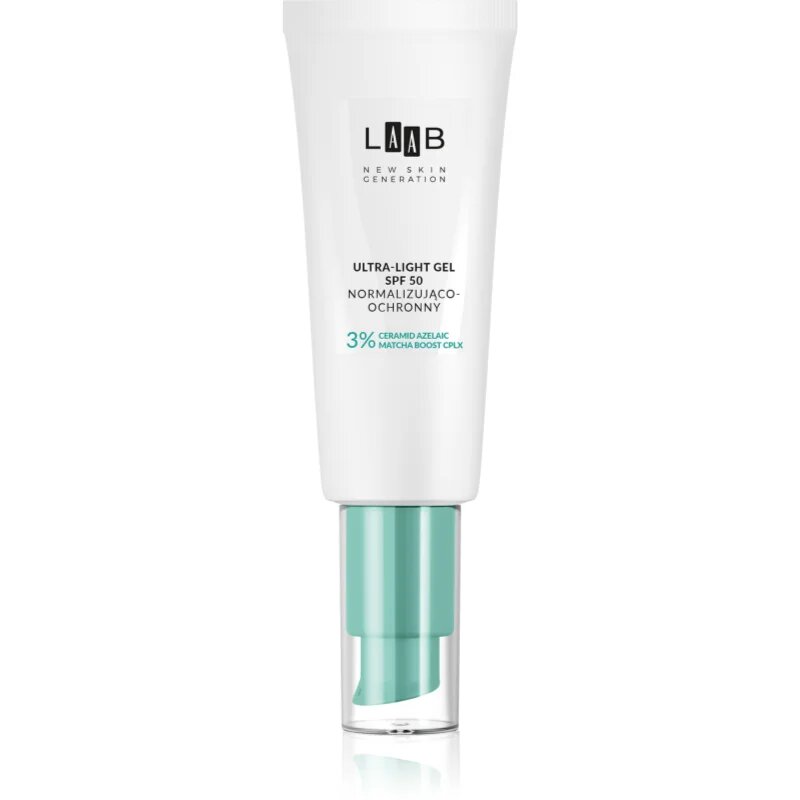 AA Cosmetics LAAB Clear Skin Solution lahka zaščitna gel krema SPF 50 40 ml