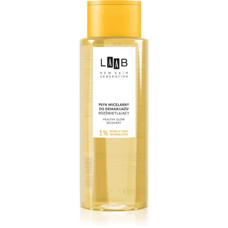 AA Cosmetics LAAB Tetra-C Yuzu čistilna micelarna voda za osvetlitev kože 400 ml
