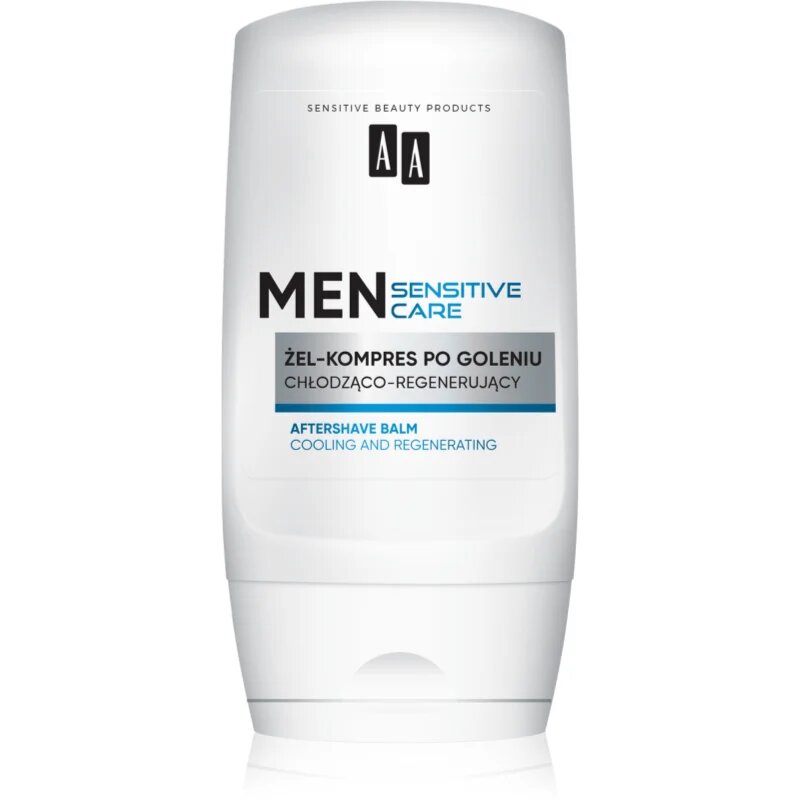 AA Cosmetics Men Sensitive gel za po britju s hladilnim učinkom za moške 100 ml