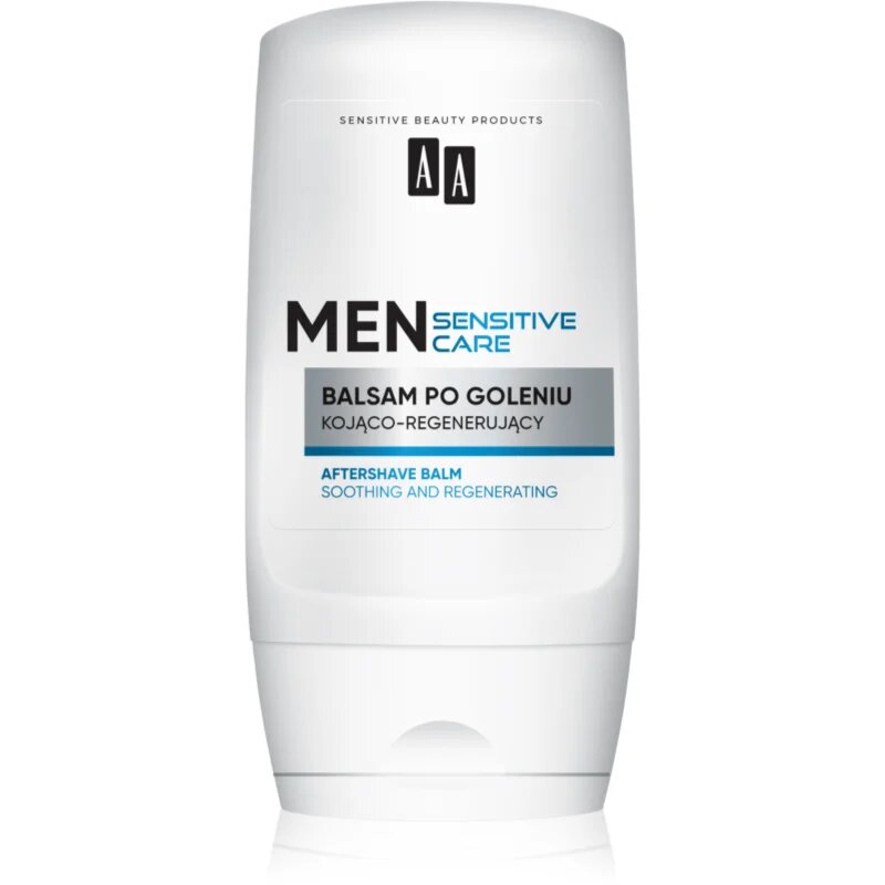 AA Cosmetics Men Sensitive pomirjajoči in vlažilni balzam za po britju za občutljivo kožo za moške 100 ml