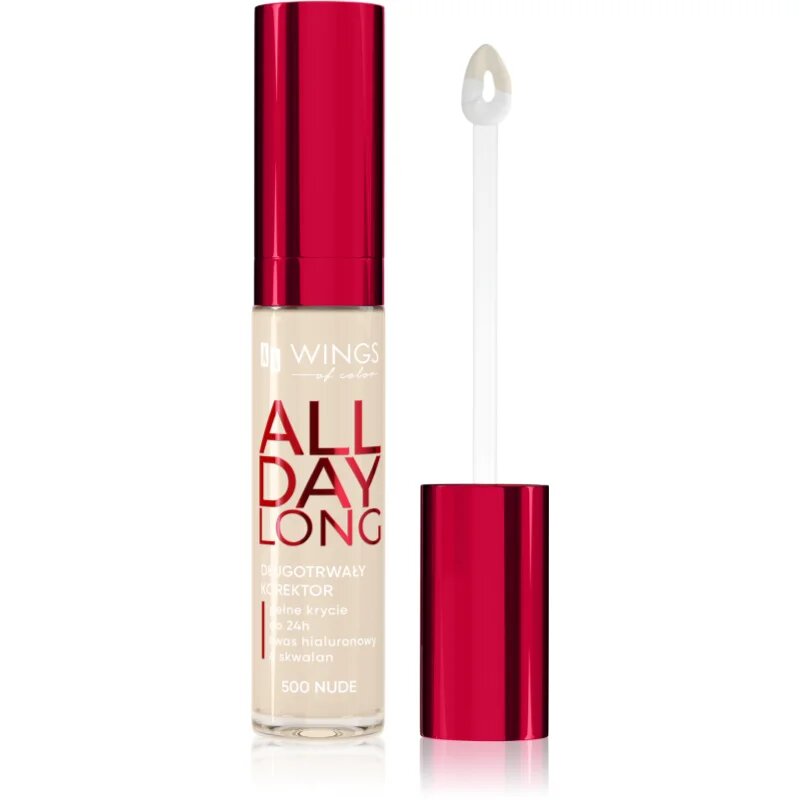 AA Wings of Color All Day Long Long Lasting Concealer tekoči korektor odtenek 500 Ivory 6.2 g
