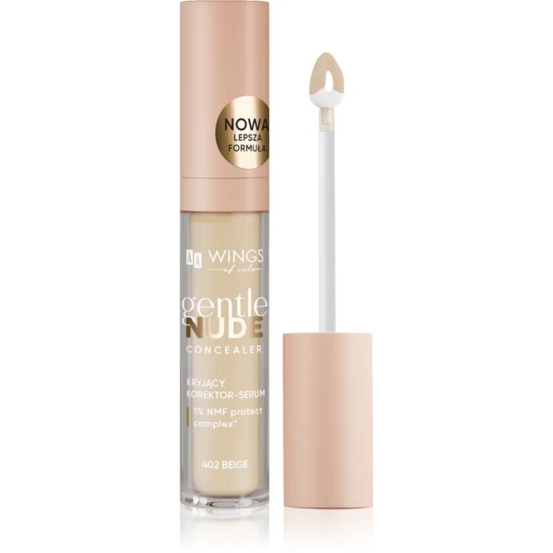 AA Wings of Color Gentle Nude Concealer tekoči korektor odtenek 402 Beige 6.2 g