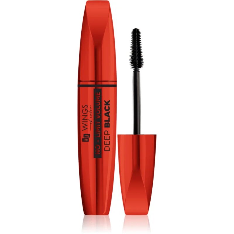 AA Wings of Color No Limit Volume Deep Black maskara za ekstra volumen 6 g