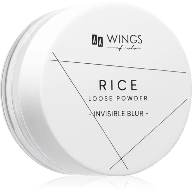 AA Wings of Color Rice transparentni puder v prahu 9 g