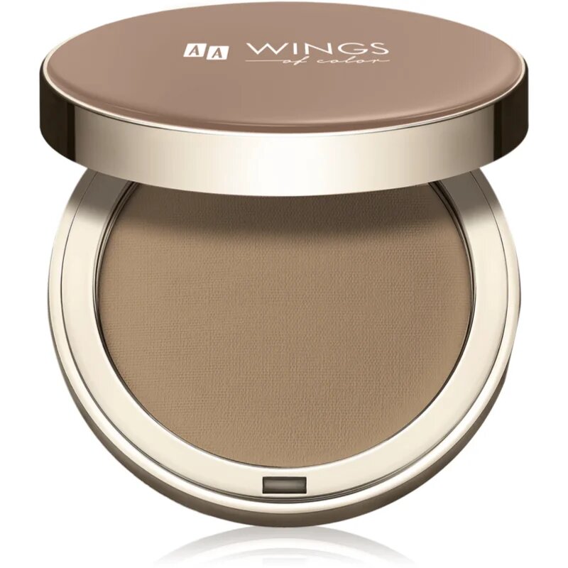 AA Wings of Color Satin Bronzer bronzer z mat učinkom odtenek 02 Natural Bronze 8 g