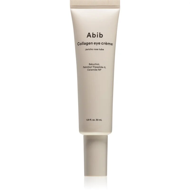 Abib Collagen Eye Crème Jericho Rose Tube lahka krema za predel okoli oči za prehrano in hidracijo 30 ml