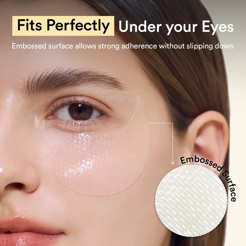 Abib Collagen Eye Patch Jericho Rose Jelly blazinice za pod oči proti gubam zabuhlosti in temnim kolobarjem 60 kos