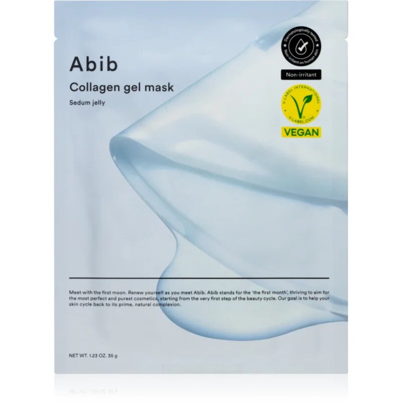 Abib Collagen Gel Mask Sedum Jelly intenzivna hidrogelna maska z vlažilnim učinkom 35 g