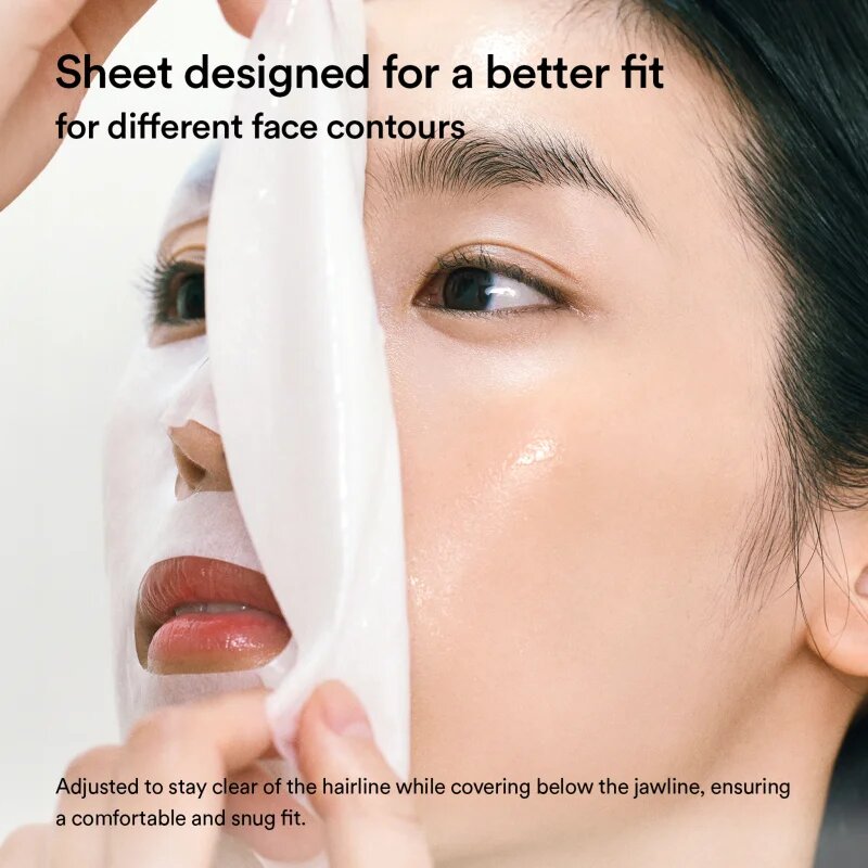 Abib Gummy Sheet Mask Collagen Milk Sticker vlažilna maska za obraz s pomirjajočim učinkom 27 ml
