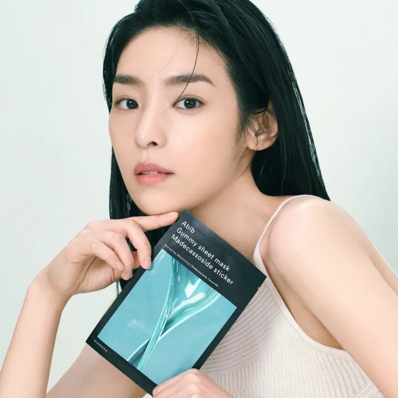 Abib Gummy Sheet Mask Madecassoside Sticker pomirjevalna tekstilna maska za krepitev kožne pregrade 27 ml