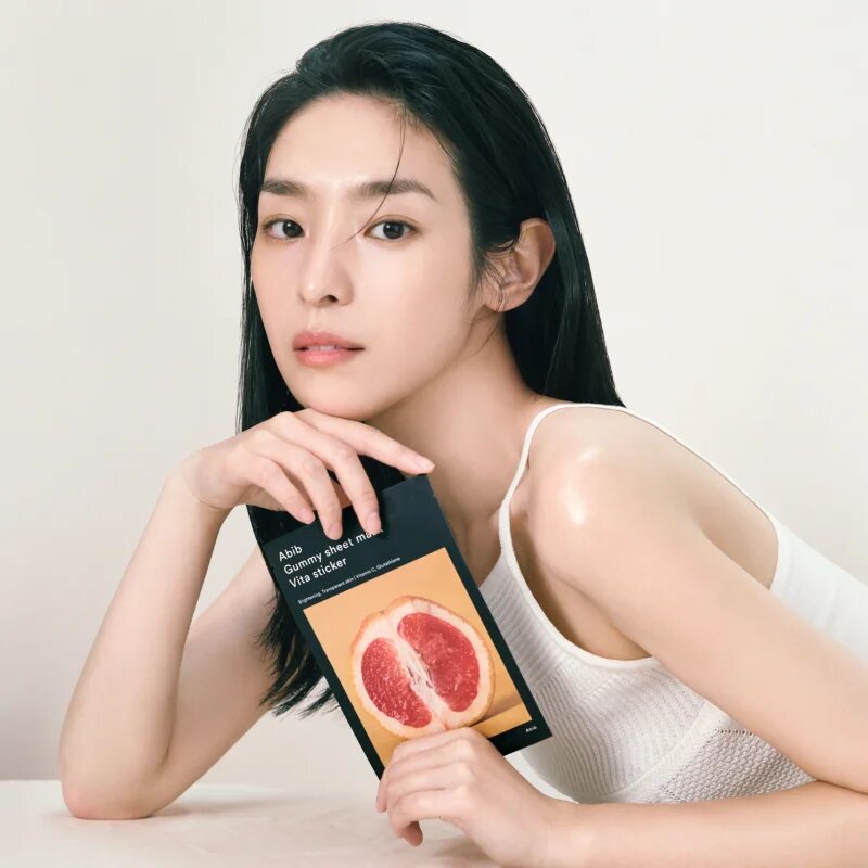Abib Gummy Sheet Mask Vita Sticker revitalizacijska maska iz platna s pomirjajočim učinkom 27 ml