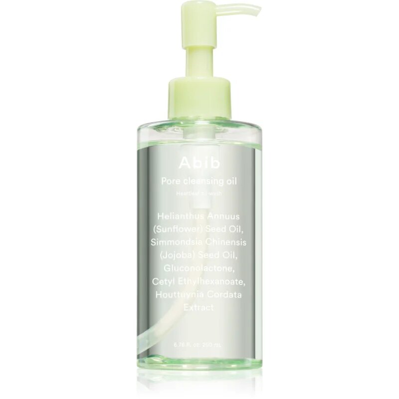 Abib Heartleaf Pore Cleansing Oil-wash nežno čistilno olje s pomirjajočim učinkom 200 ml