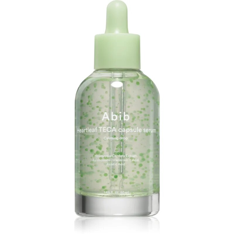 Abib Heartleaf TECA Capsule Serum pomirjajoči serum za problematično kožo akne 50 ml