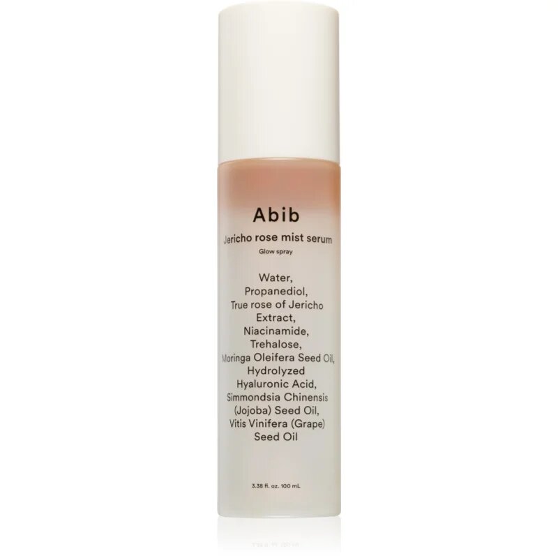 Abib Jericho Rose Mist Serum Glow Spray posvetlitveni serum za obraz v pršilu 100 ml