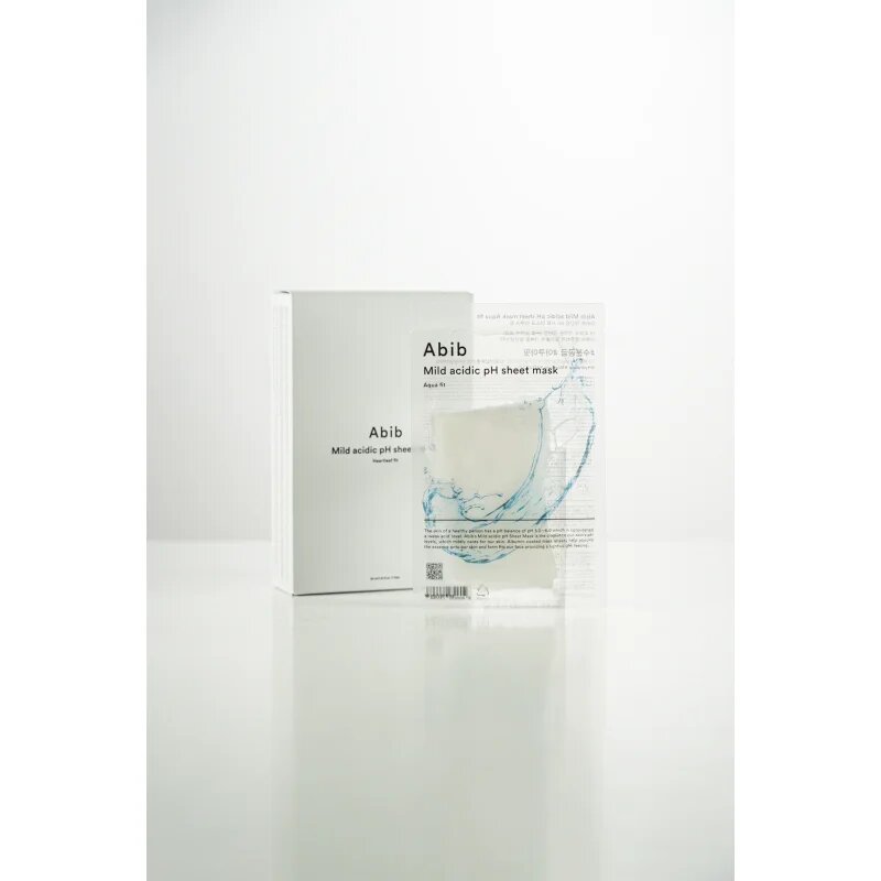 Abib Mild Acidic pH Sheet Mask Aqua Fit maska iz platna za intenzivno hidracijo 30 ml