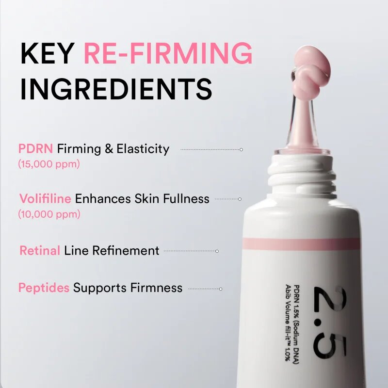 Abib PDRN 2.5 Tube Volume fill-it Booster Crème obnovitveni booster za obraz proti znakom staranja 30 ml