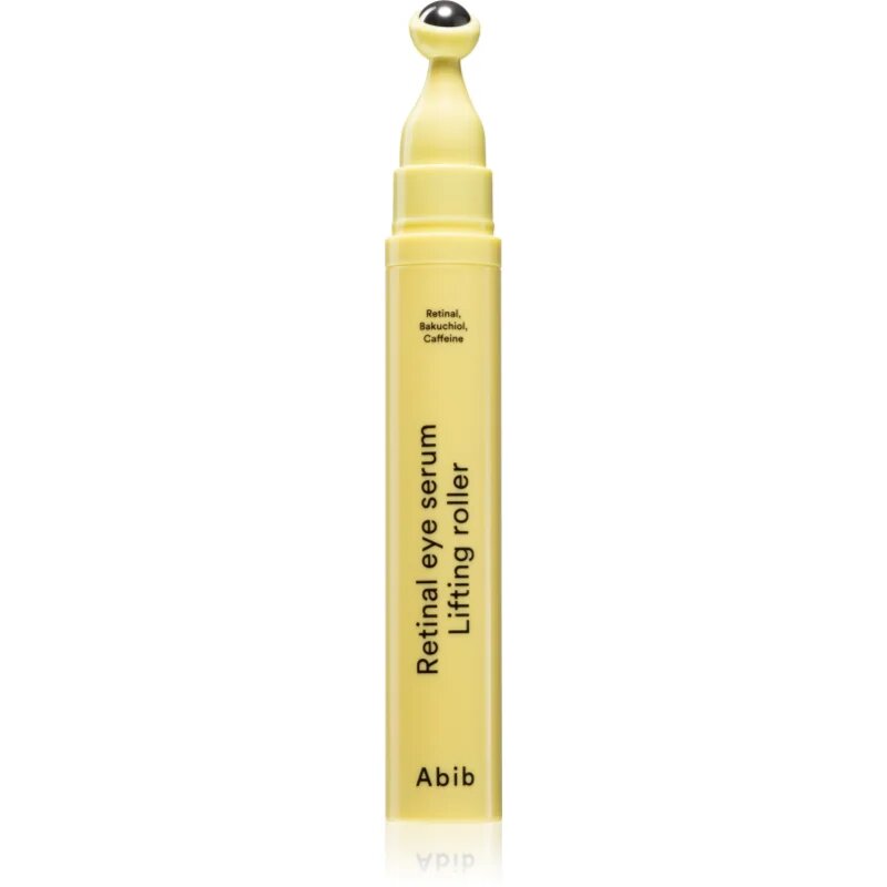 Abib Retinal Eye Serum Lifting Roller hladilni roll-on za predel okoli oči proti gubam zabuhlosti in temnim kolobarjem 15 ml