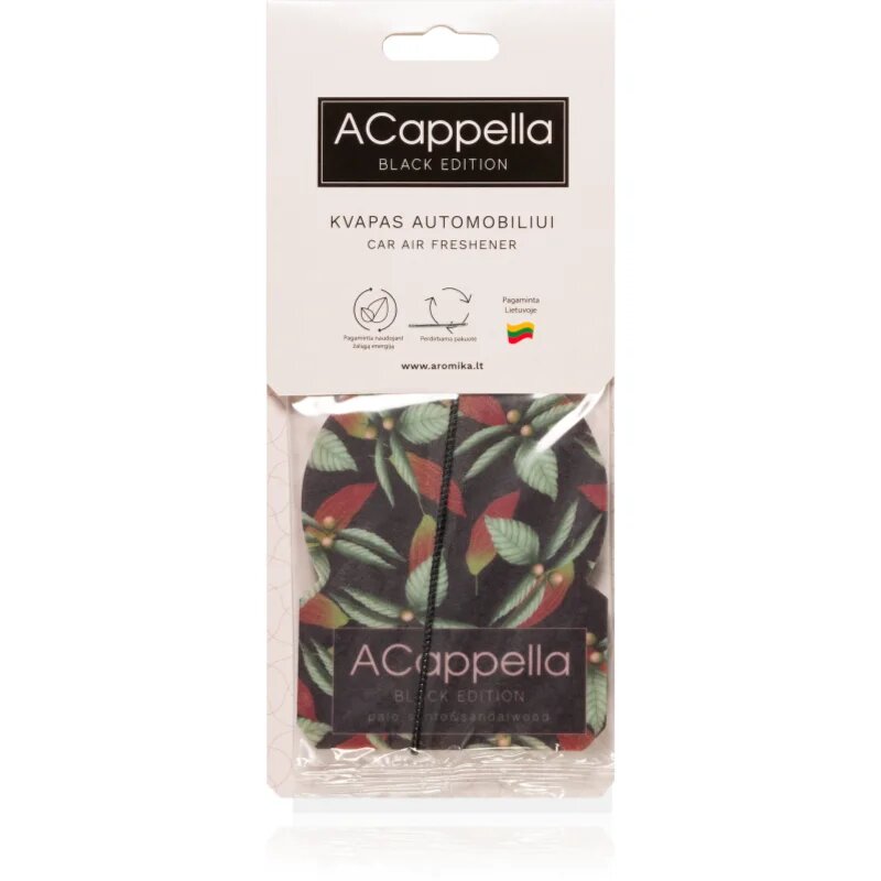 ACappella Black Edition Palo Santo osvežilec zraka 1 kos