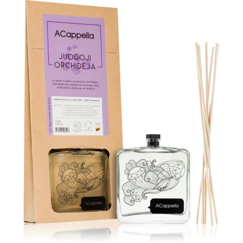 ACappella Black Orchid aroma difuzor s polnilom 100 ml