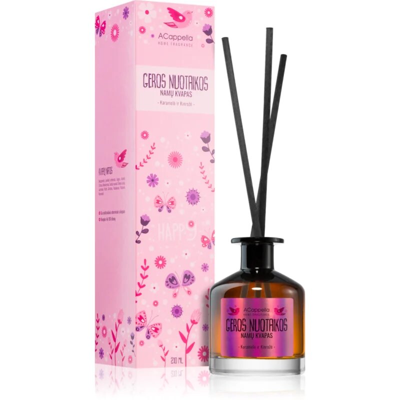ACappella Geros Nuotaikos aroma difuzor s polnilom 210 ml