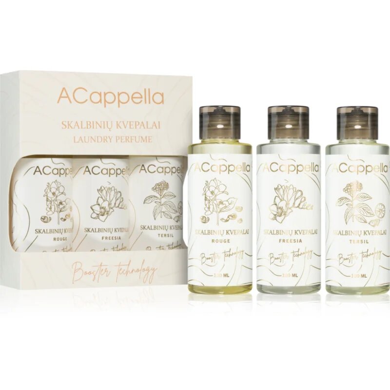ACappella Laundry Parfume dišava za perilo 3x100 ml