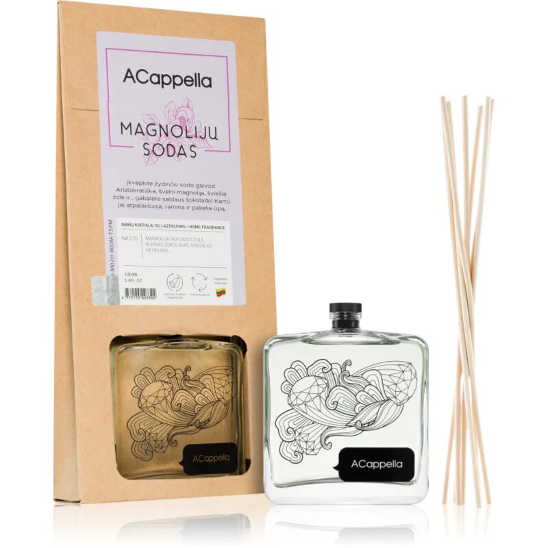 ACappella Magnolia Garden aroma difuzor s polnilom 100 ml