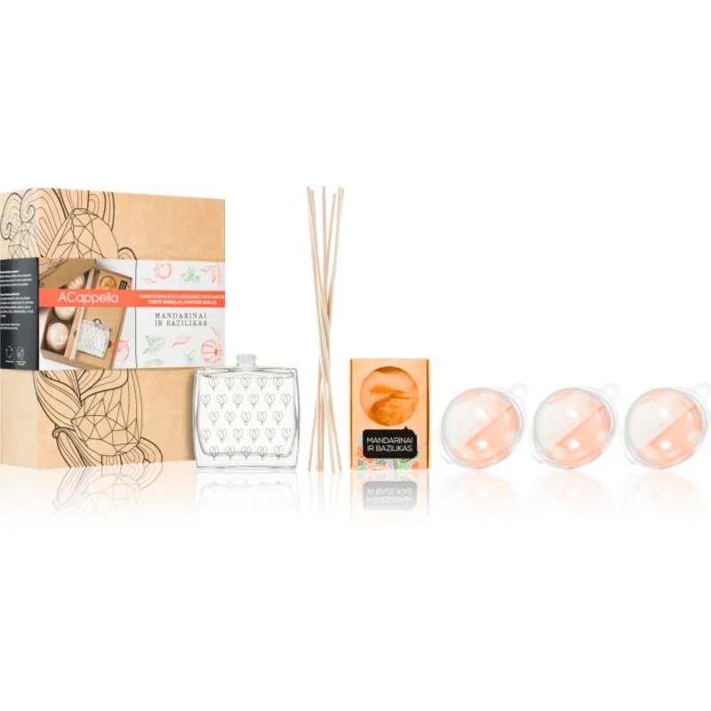 ACappella Mandarin and Basil darilni set