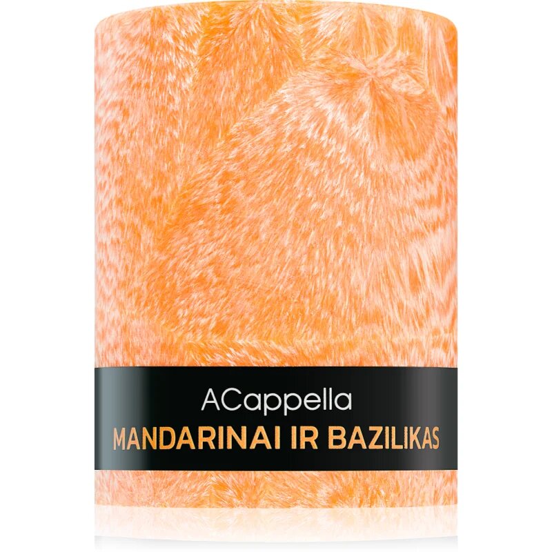 ACappella Mandarin and Basil dišeča sveča 80 g
