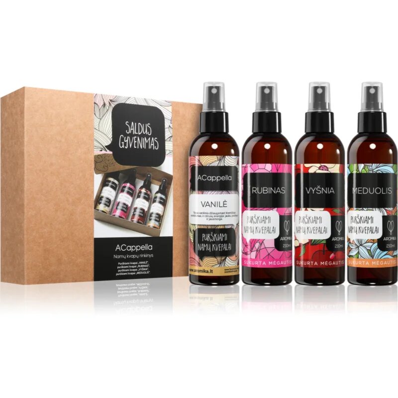 ACappella SALDUS GYVENIMAS osvežilec zraka 4x210 ml