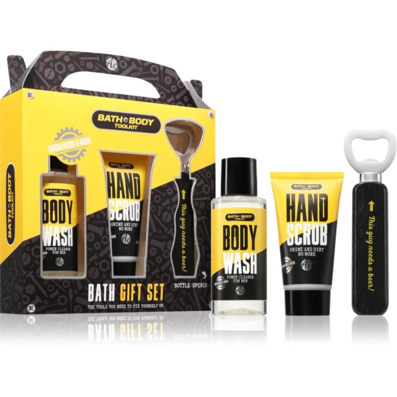 Accentra BATH and BODY TOOLKIT darilni set za moške