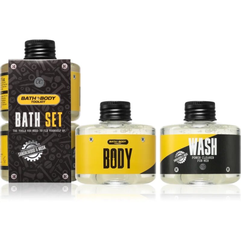 Accentra BATH and BODY TOOLKIT darilni set za moške