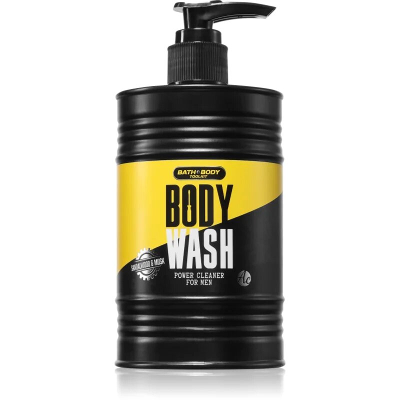 Accentra BATH and BODY TOOLKIT gel za prhanje z dozirno črpalko za moške 400 ml