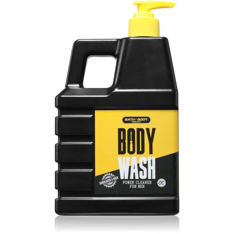Accentra BATH and BODY TOOLKIT gel za prhanje z dozirno črpalko za moške 740 ml