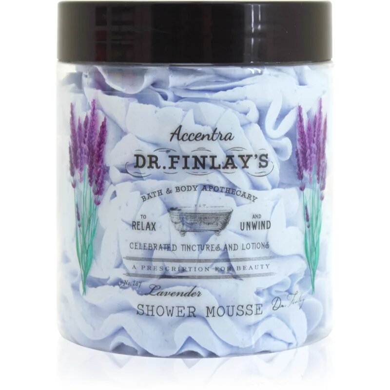 Accentra Dr. Finlay´s Shower Mousse pena za prhanje z vonjem Lavender 200 g