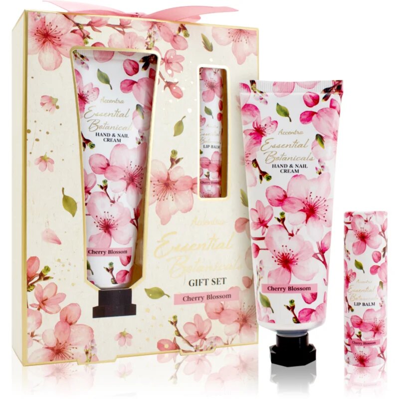 Accentra Essential Botanicals Hand and Nails Cream darilni set za roke in nohte 2 kos
