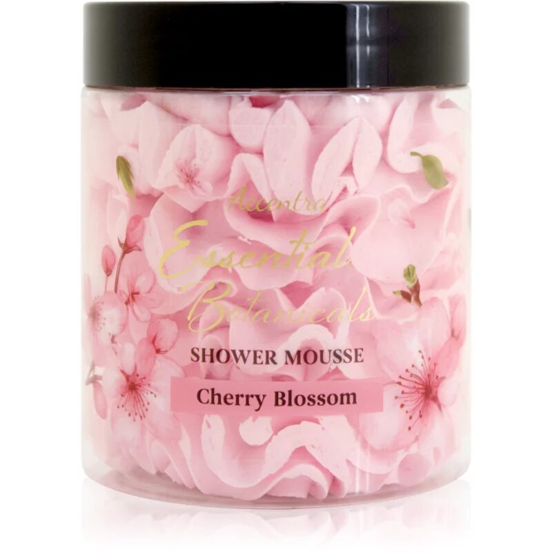 Accentra Essential Botanicals Shower Mousse pena za prhanje dišave Cherry Blossom 200 g